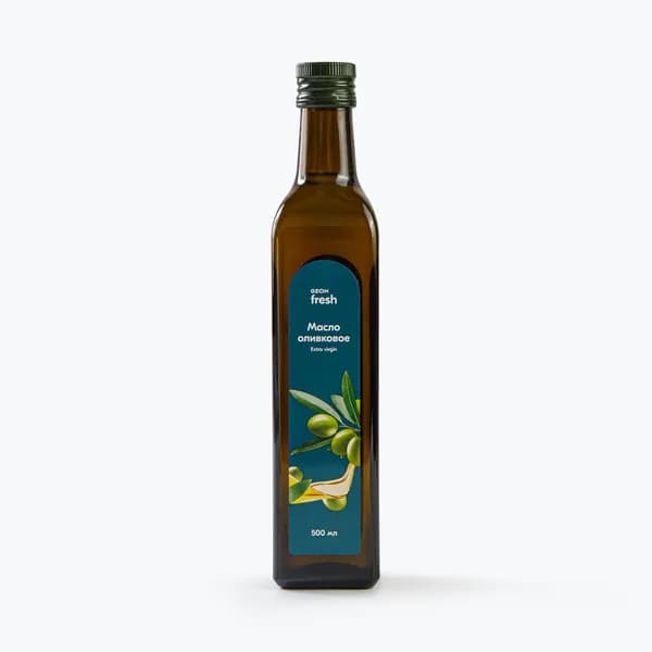 Масло оливковое Extra Virgin, нерафинированное, высшего качества 500 мл, Ozon fresh