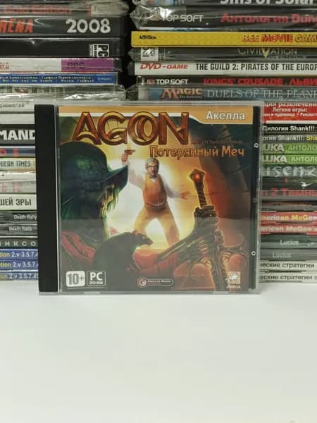 Видеоигра для ПК AGON. Потерянный меч 2008 PC DVD