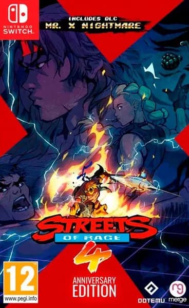 Игра Streets of Rage 4 Anniversary Edition (Nintendo Switch, Русские субтитры)