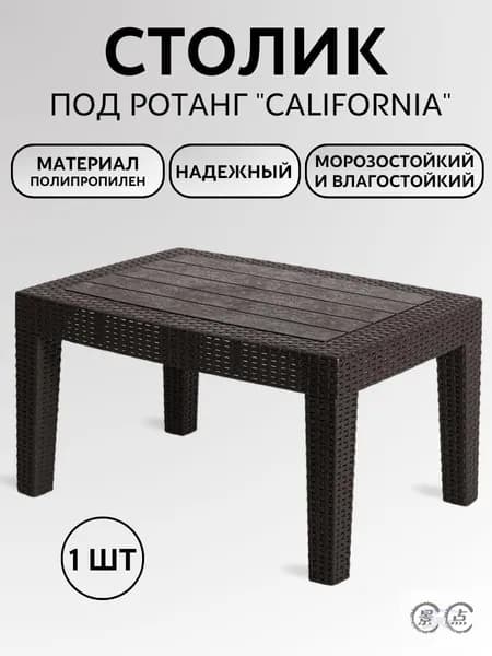 Садовый стол,Пластик 50х70х38 см