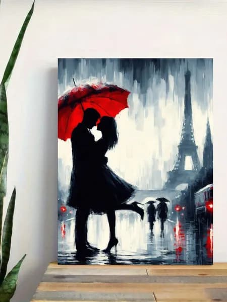 Картина "Печать струй" 40x60 см