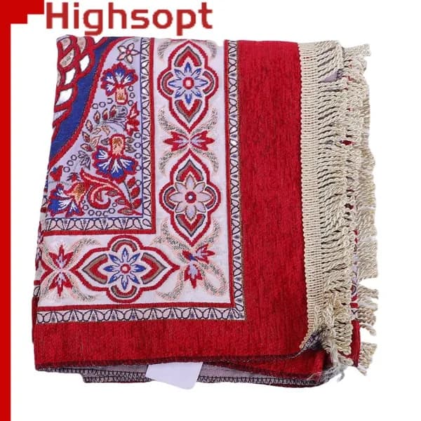 Коврик для молитвы красный