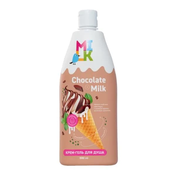 Гель-крем для душа Milk Молоко-шоколад 800мл