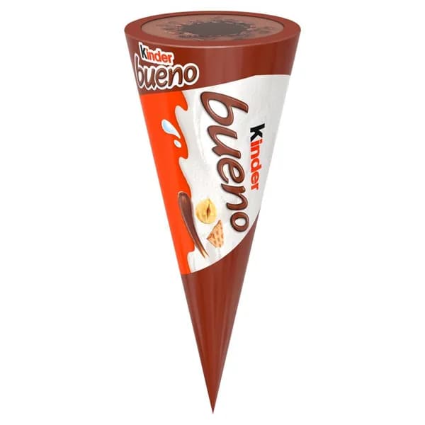 Мороженое KINDER BUENO в вафельном конусе 62 г, Ferrero