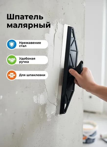 Линейка для укладки и обрезки обоев, 30.5см