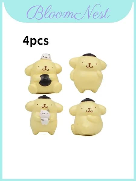 pom pom purin pvc декор фигурка для детской комнаты и праздников
