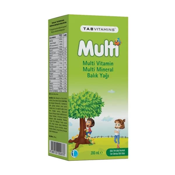 Tabvitamins Multi Рыбий жир 200 мл