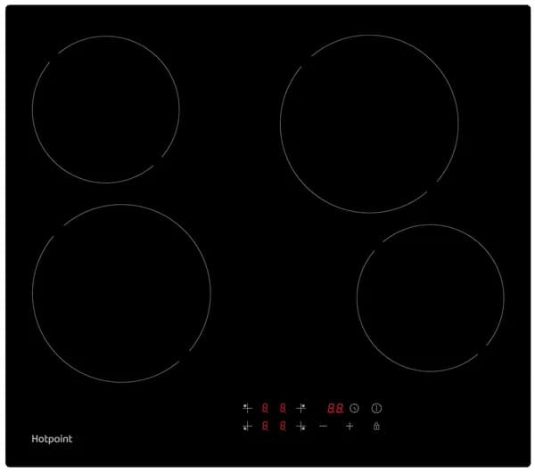 Электрическая варочная панель Hotpoint HR 6O1 C, черный