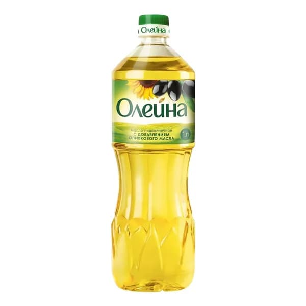 Подсолнечно-оливковое масло Олейна рафинированное 1 л