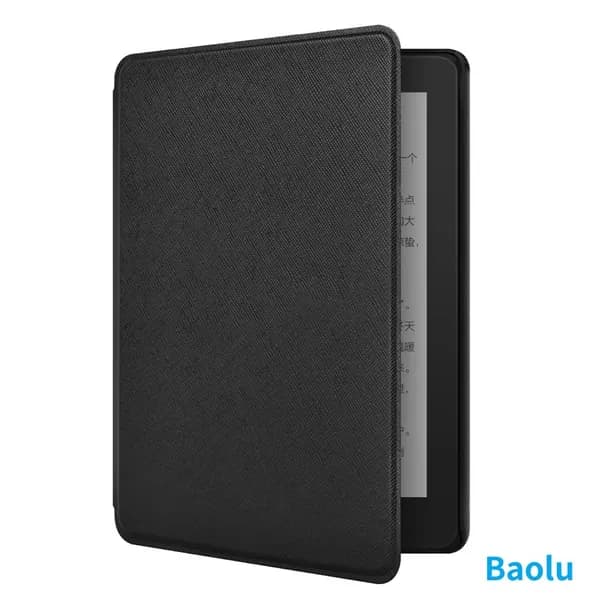 Чехол для Kindle Paperwhite 12 (2024) и Colorsoft Signature Edition, чёрный, с авто-пробуждением и сном