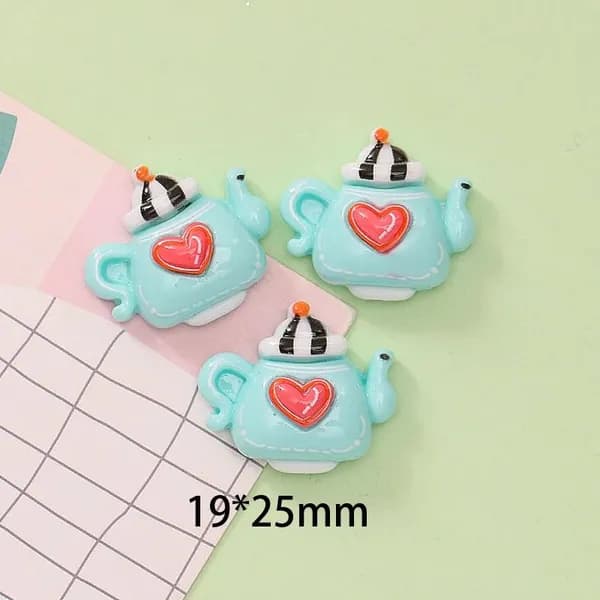 10pcs Грибы из смолы / Кролики / Милые девушки DIY декоративные аксессуары