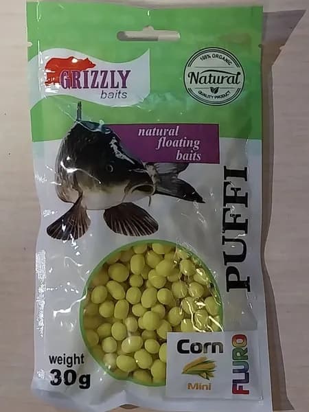 Насадка плавающая Puffi mini 30г Кукуруза fluoro