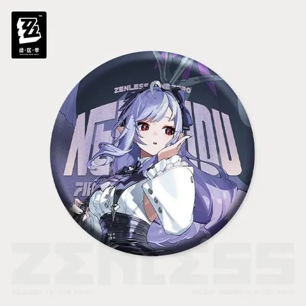 Голографический радужный жестяной значок Zenless Zone Zero ZZZ