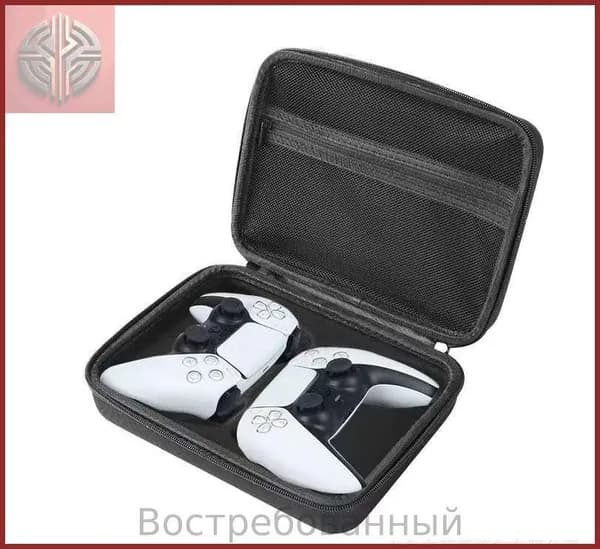 Защитный чехол для хранения джойстика Sony Playstation 5, сумка для геймпада DualSense PS5, PS4, кейс для Xbox One, Nintendo Switch Pro, Series S, X, серый