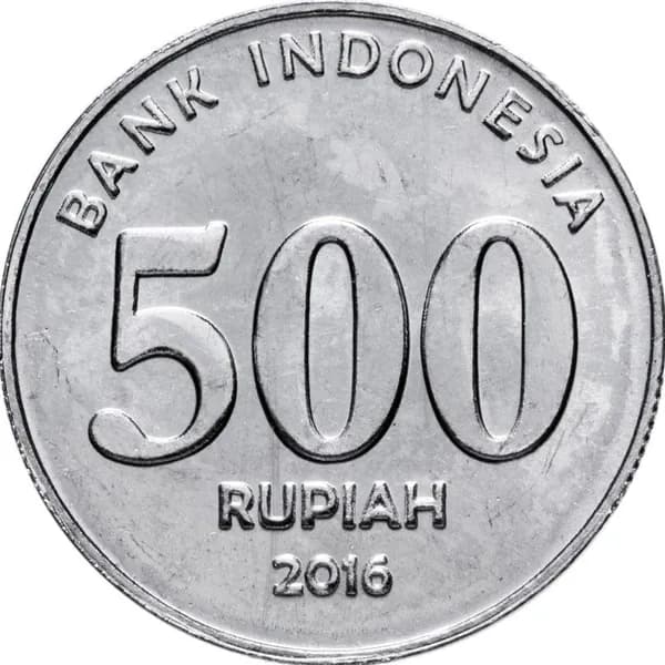 500 рупий, 2016 год. Индонезия