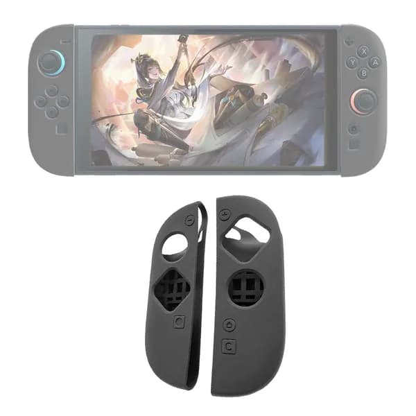 чехол с защитой от царапин для Nintendo Switch 2, черный, мягкий
