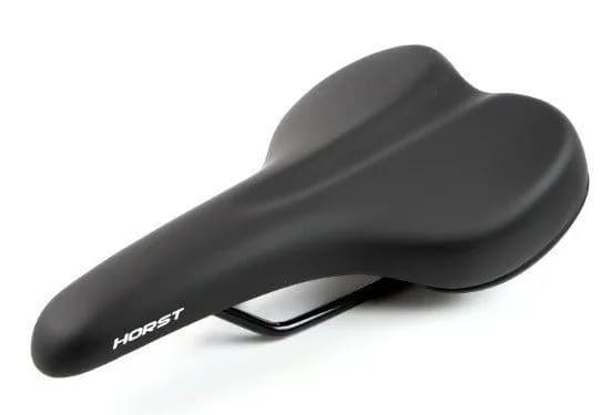 Седло велосипедное универсальное HORST GRAVEL HY-43 260х155мм с антискользящей поверхностью