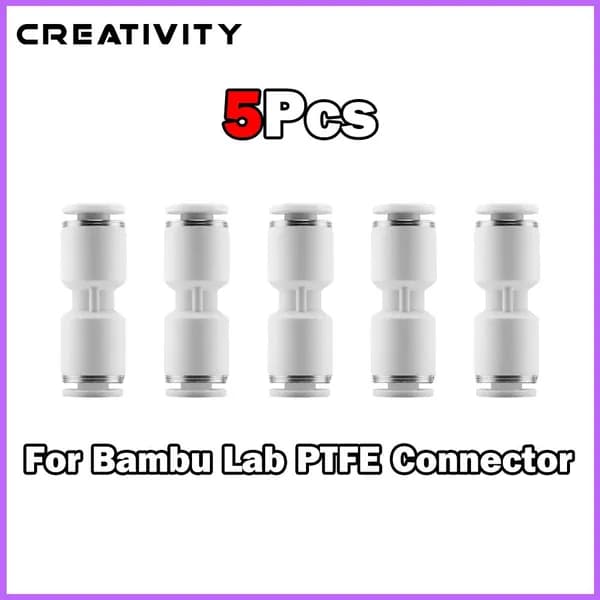 Тефлоновый коннектор подающей трубки PTFE для системы AMS 3D-принтера Bambu