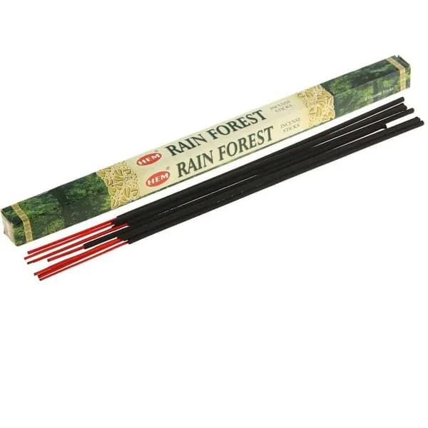 Hem Incense Sticks RAIN FOREST (Благовония ПОСЛЕ ДОЖДЯ, Хем), уп. 8 палочек.