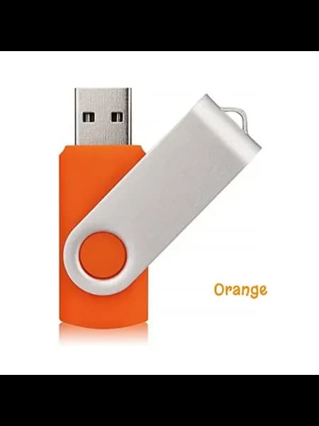 USB-флешка 32 ГБ, оранжевый корпус