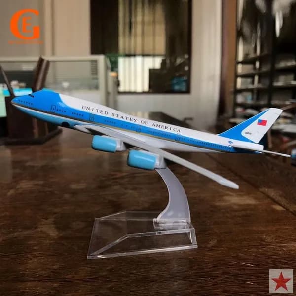Металлическая Модель Самолета Боинг 747, Американские Авиалинии