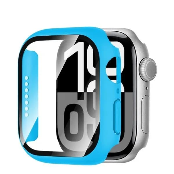 Защитный чехол стекло на часы Apple Watch 44 mm, Стекло на Апл Вотч 4, 5, 6, SE
