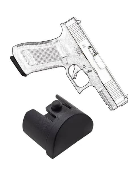 Заглушка рукоятки Glock 1-3 Gen (G17/19/22/23/31/34) полимерная вставка,для Glock 1-3 поколения (G17, G19, G22 и др.) защита от грязи и пыли