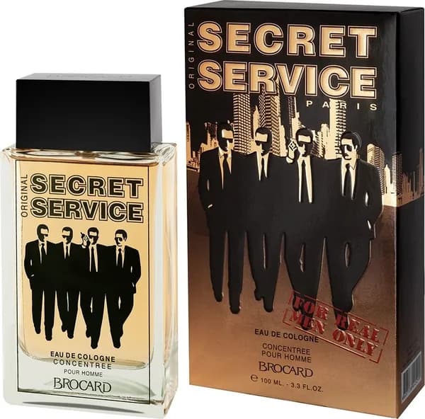 Brocard / Брокард Secret Service Original Одеколон мужской, стойкий, с древесным ароматом, 100мл / парфюмерия