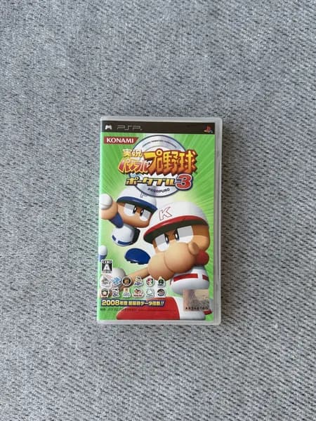 Видеоигра для PSP Jikkyou Powerful Pro Yakyuu Portable 3