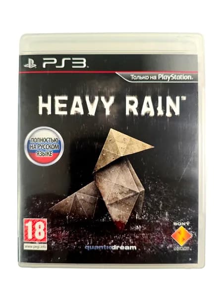 Игра Heavy Rain  для PS3 (PlayStation 3, Русская версия)