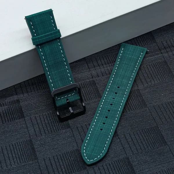 20 мм 22 мм ремешки из искусственной кожи для Samsung Galaxy Watch Band 7/6/5/4 44 мм 40 мм 6 Классический ремешок для часов 43/47 мм для Huawei GT 2 3 4 5