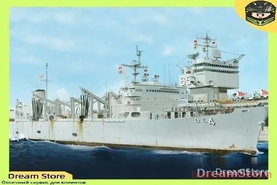 Trumpeter 05786 1/700 Аме риканский корабль оперативной боевой поддержки AOE-4 "Детройт"