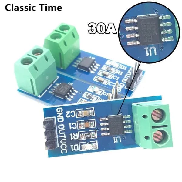 1 шт. НОВЫЙ модуль датчика тока Холла 5A 20A 30 A модель ACS712 для arduino