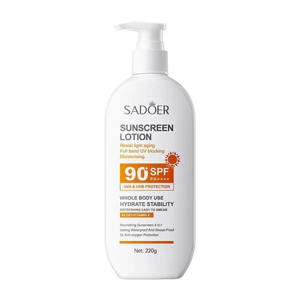 Cолнцезащитный крем против пигментации для лица и тела SPF 90 , 220 мл