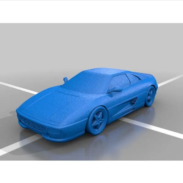 Ferrari 355 Berlinetta. Масштабная модель 1:72.