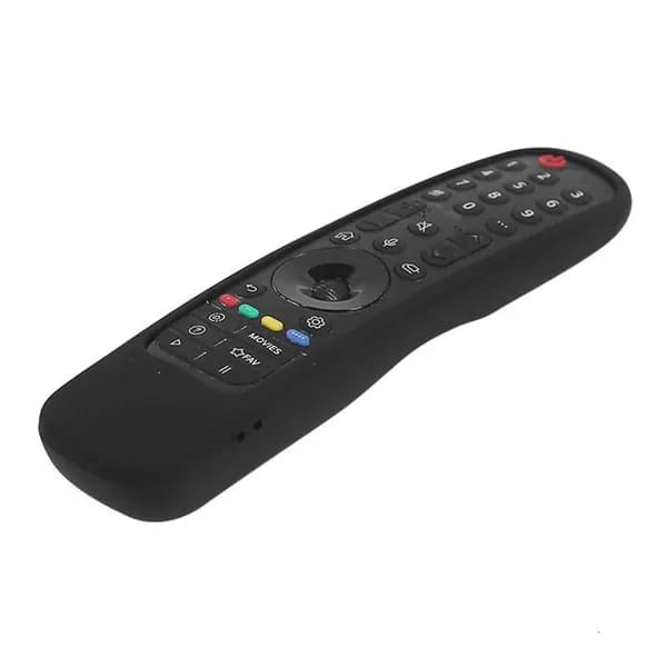 Чехол для пульта LG AN-MR21GC/MR21N/21GA из цветного силикона, Черный