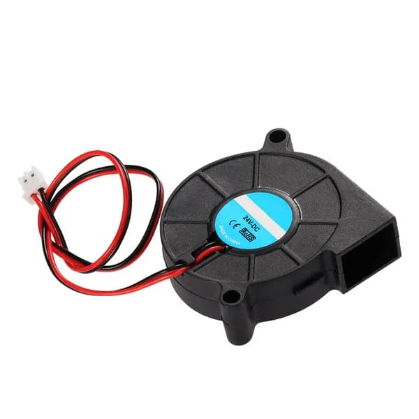 Вентилятор ueetek для 3d принтера dc 24v, черный, для охлаждения радиаторов и горячих частей