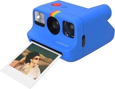 Мгновенная синяя фотоаппарат Polaroid Go Gen 2