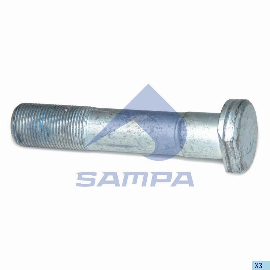 Болт колесный M22*1.5*38*110 задний MAN TGA, TGS, TGX (Sampa)