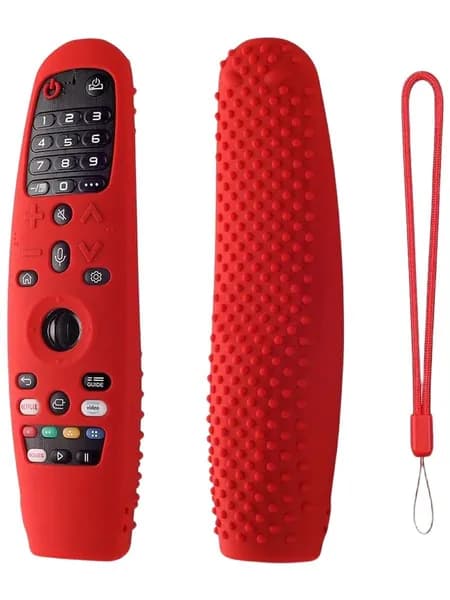 Силиконовый чехол для пульта LG Magic Remote AN-MR600 MR650 MR18BA MR19BA MR20GA, утолщённый, противоударный