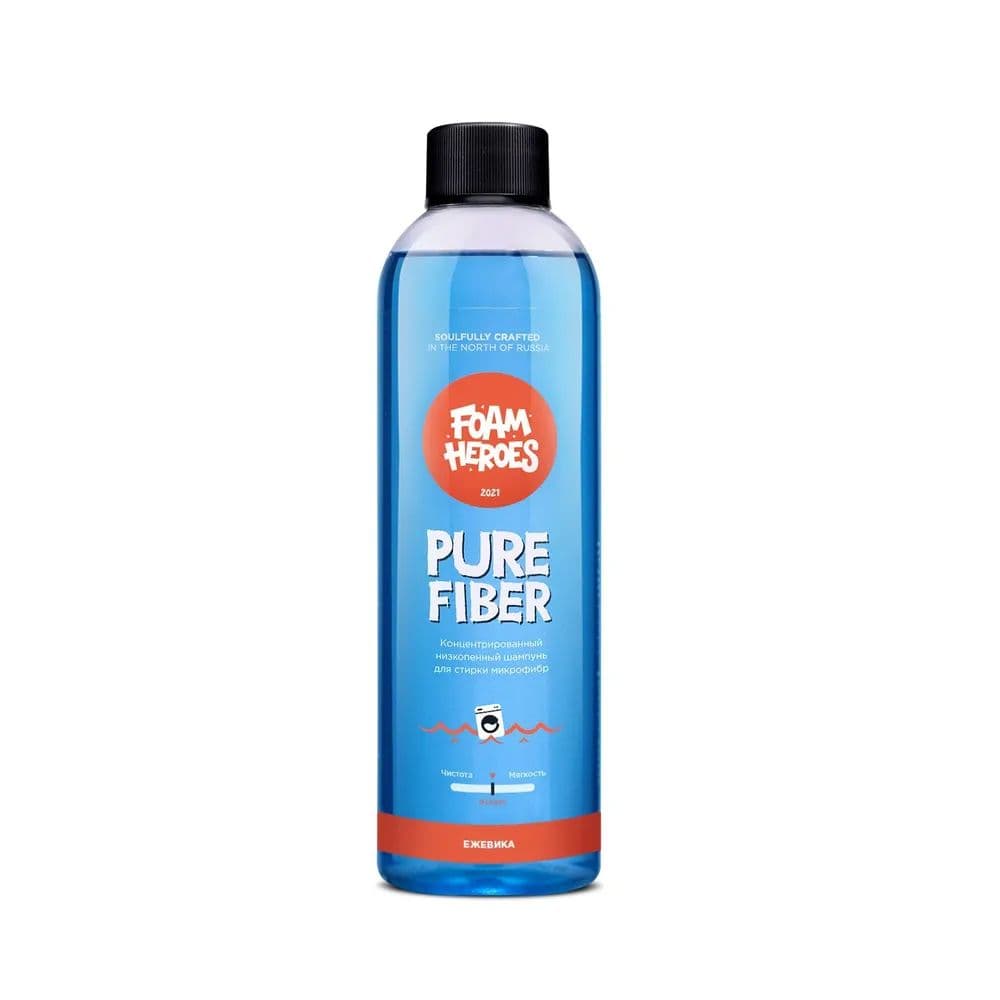 Foam Heroes низкопенный автошампунь для стирки микрофибры Pure Fiber fhb049