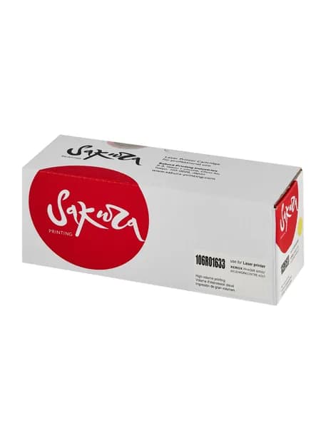 Sakura 106R01633 Картридж лазерный желтый 1000 стр
