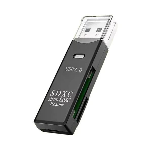 Картридер USB 3.0 - Micro SD-SD переходник для флешкарт 2 в 1
