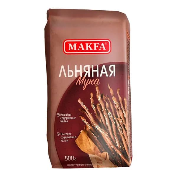 Мука Makfa льняная 500 г