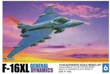 Сборная модель самолета F-16XL 1:144