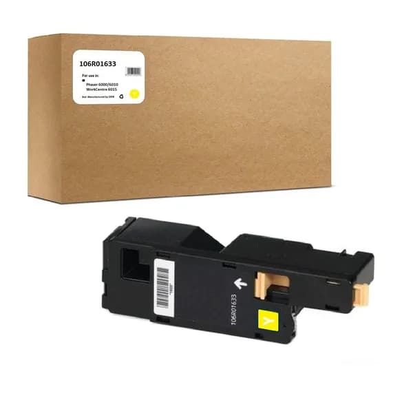 Картридж 106R01633 для Xerox Phaser 6000/6010/WC 6015 1K Yellow Compatible (совместимый)