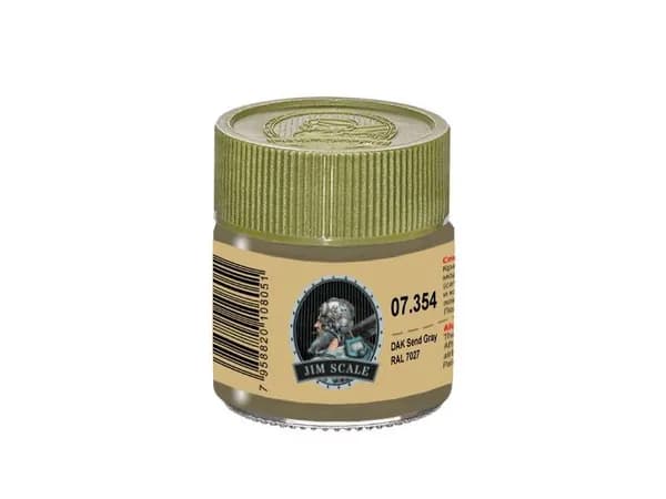 Спиртовая краска Jim Scale DAK Sаnd Gray RAL 7027, 10 мл
