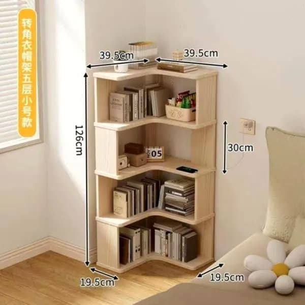 Шкаф книжный, 39.5х39.5х126 см