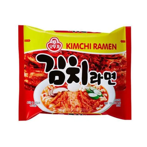Лапша быстрого приготовления Со вкусом Кимчи, 120 г