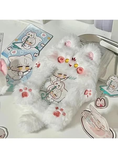 Плюшевый рукав карты кролика